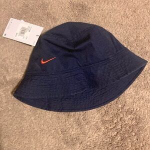Nike Dri-FIT SU Syracuse Orange Blue Reversible Bucket Hat Unisex S/M